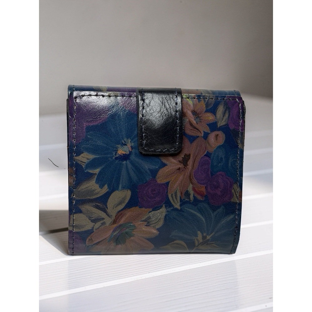 NEW! PATRICIA NASH Bi-Fold Wallet PERUVIAN PAINTING Leather RFID - Picture 2 of 8